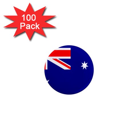 Australian Flag 1  Mini Magnet (100 pack)  from ArtsNow.com Front