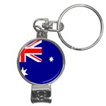 Australian Flag Nail Clippers Key Chain