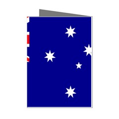 Australian Flag Mini Greeting Cards (Pkg of 8) from ArtsNow.com Left