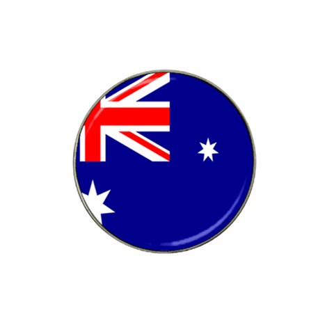 Australian Flag Hat Clip Ball Marker (4 pack) from ArtsNow.com Front