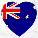 Australian Flag Jigsaw Puzzle (Heart)