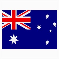 Australian Flag Glasses Cloth (Large, Two Sides) from ArtsNow.com Front