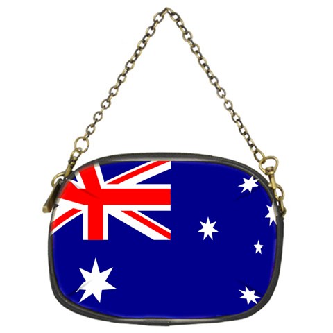 Australian Flag Cosmetic Bag (One Side) from ArtsNow.com Front