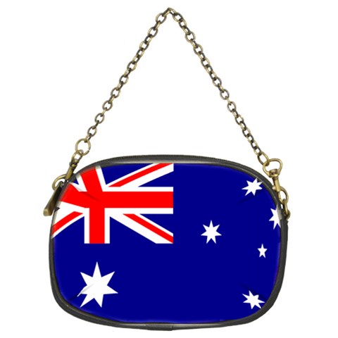 Australian Flag Cosmetic Bag (Two Sides) from ArtsNow.com Back