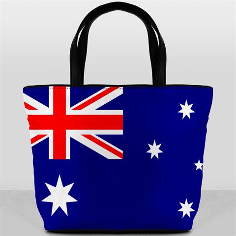 Australian Flag Bucket Bag from ArtsNow.com Front