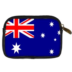 Australian Flag Digital Camera Leather Case from ArtsNow.com Back