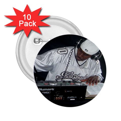 Hip Hop Gospel Connection Logo 2.25  Button (10 pack) from ArtsNow.com Front