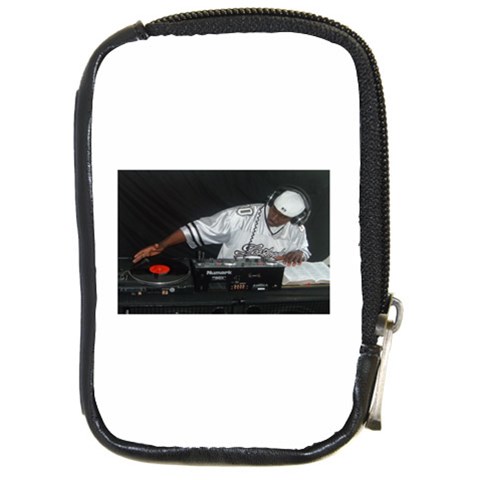 Hip Hop Gospel Connection Logo Compact Camera Leather Case from ArtsNow.com Front