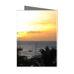 Aruban Sunset Mini Greeting Cards (Pkg of 8) from ArtsNow.com Left