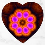 Astral-Reflection-03-515417 Jigsaw Puzzle (Heart)