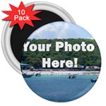 Personalised Photo 3  Magnet (10 pack)