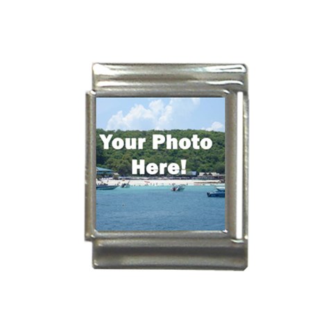 Personalised Photo Italian Charm (13mm) from ArtsNow.com Front