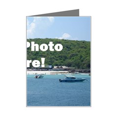 Personalised Photo Mini Greeting Card from ArtsNow.com Left