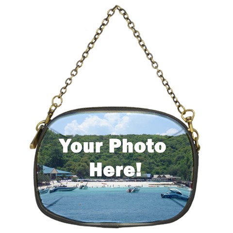 Personalised Photo Chain Purse (One Side) from ArtsNow.com Front