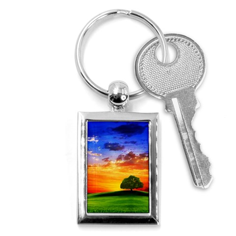 wallpaper_10251 Key Chain (Rectangle) from ArtsNow.com Front