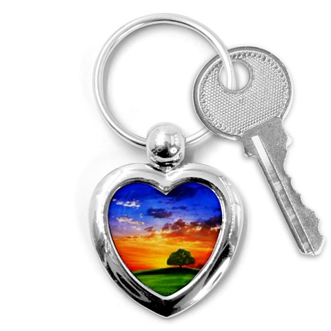 wallpaper_10251 Key Chain (Heart) from ArtsNow.com Front