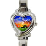 wallpaper_10251 Heart Italian Charm Watch