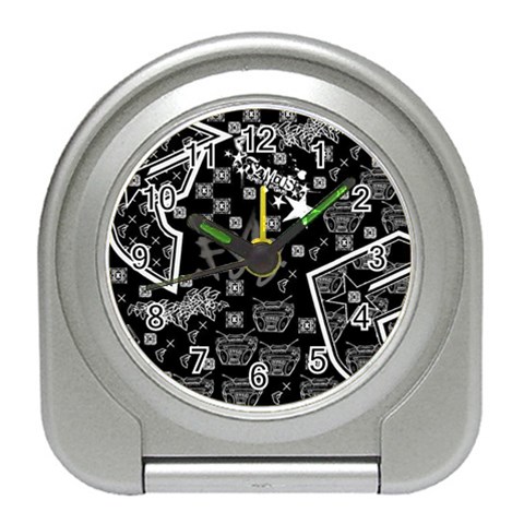 wallpaper_12647 Travel Alarm Clock from ArtsNow.com Front