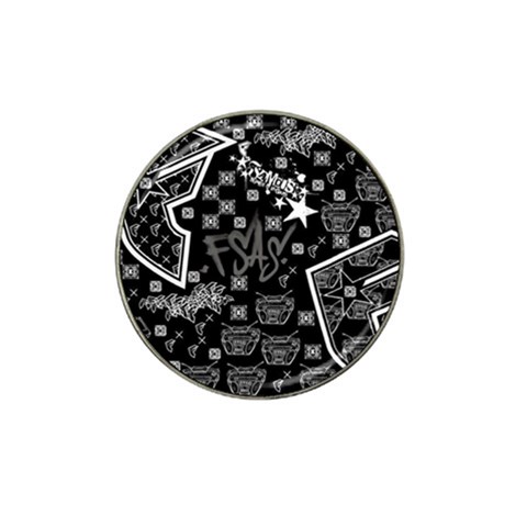 wallpaper_12647 Hat Clip Ball Marker (4 pack) from ArtsNow.com Front