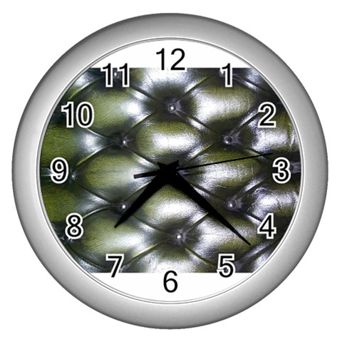 wallpaper_15632 Wall Clock (Silver) from ArtsNow.com Front