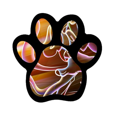 7 Magnet (Paw Print) from ArtsNow.com Front