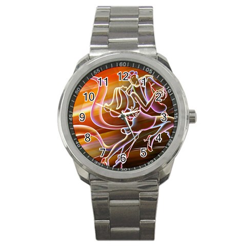 7 Sport Metal Watch from ArtsNow.com Front