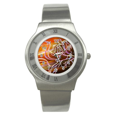 7 Stainless Steel Watch from ArtsNow.com Front