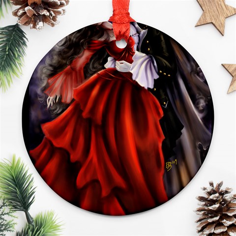 VampiresKiss Ornament (Round) from ArtsNow.com Front