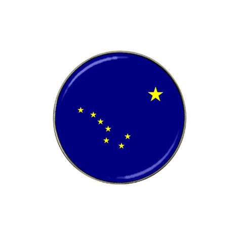 Alaska Flag Hat Clip Ball Marker (4 pack) from ArtsNow.com Front