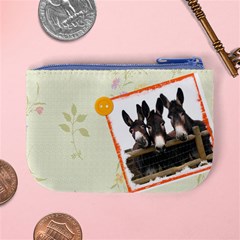 Three donks Mini Coin Purse from ArtsNow.com Back