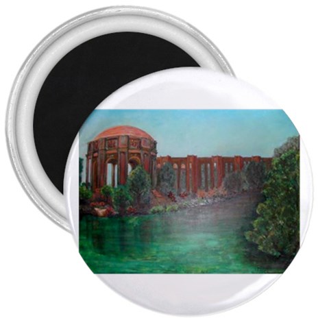 Palace of Fine Arts 3  Magnet from ArtsNow.com Front