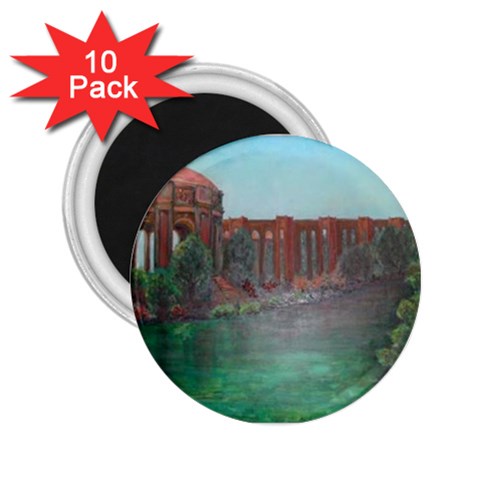 Palace of Fine Arts 2.25  Magnet (10 pack) from ArtsNow.com Front