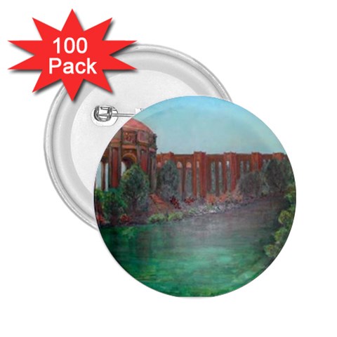 Palace of Fine Arts 2.25  Button (100 pack) from ArtsNow.com Front