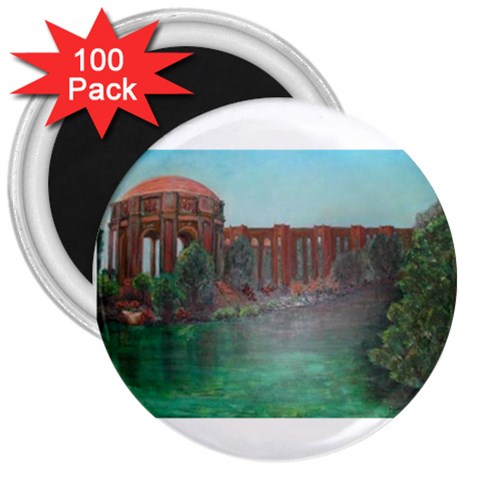 Palace of Fine Arts 3  Magnet (100 pack) from ArtsNow.com Front