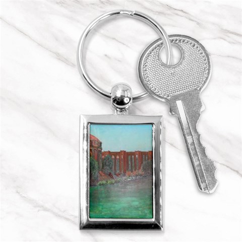 Palace of Fine Arts Key Chain (Rectangle) from ArtsNow.com Front