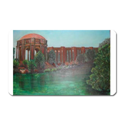 Palace of Fine Arts Magnet (Rectangular) from ArtsNow.com Front