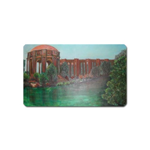 Palace of Fine Arts Magnet (Name Card) from ArtsNow.com Front