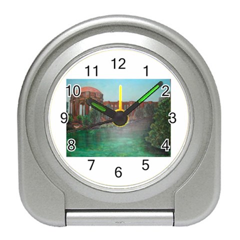 Palace of Fine Arts Travel Alarm Clock from ArtsNow.com Front