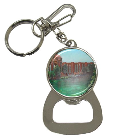 Palace of Fine Arts Bottle Opener Key Chain from ArtsNow.com Front