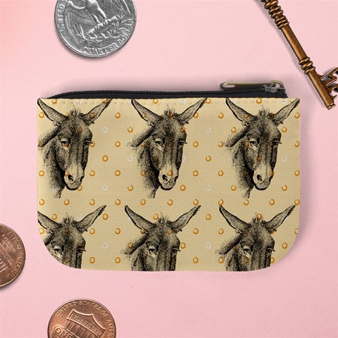 Donkey 3 Mini Coin Purse from ArtsNow.com Back