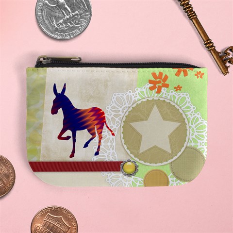 Stepping Donk Mini Coin Purse from ArtsNow.com Front