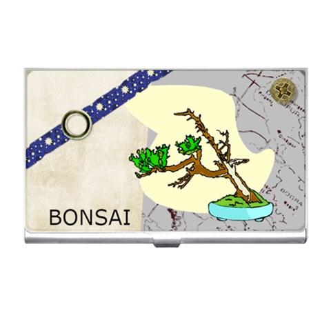 Bonsai 7 Business Card Holder from ArtsNow.com Front