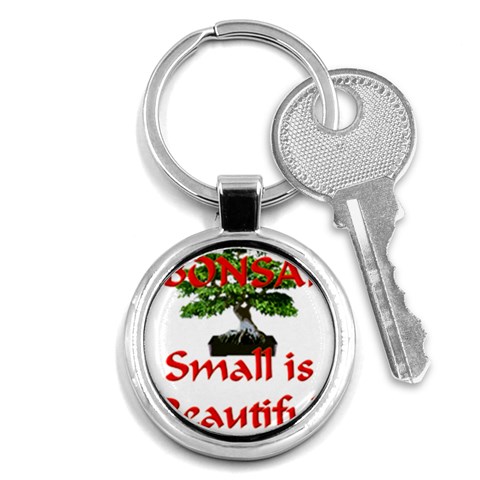 Bonsai8 Key Chain (Round) from ArtsNow.com Front