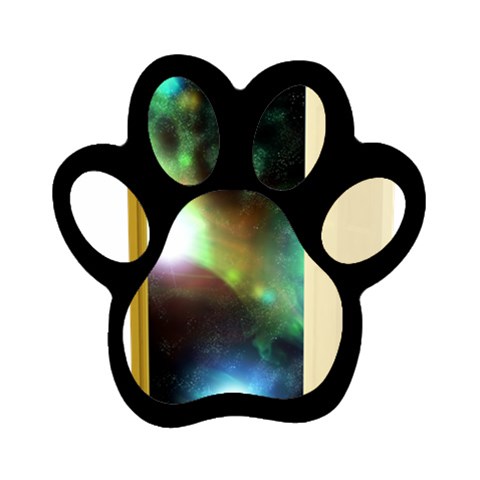 puertauniverso Magnet (Paw Print) from ArtsNow.com Front