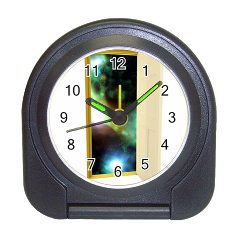 puertauniverso Travel Alarm Clock from ArtsNow.com Front