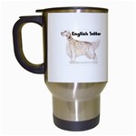 English Setter Travel Mug (White)