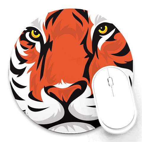 tiger_ch Round Mousepad from ArtsNow.com Front