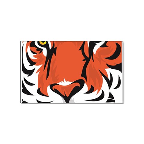 tiger_ch Sticker (Rectangular) from ArtsNow.com Front