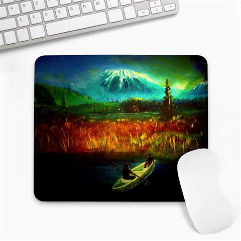 Boat Large Mousepad from ArtsNow.com Front