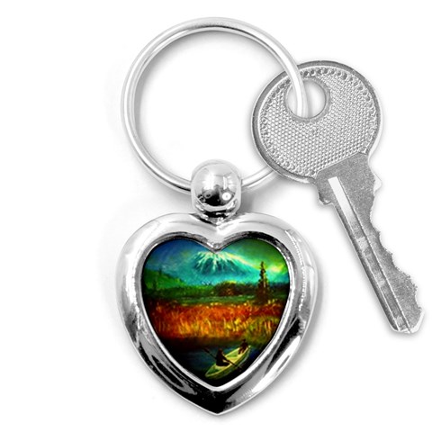 Boat Key Chain (Heart) from ArtsNow.com Front